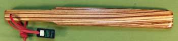 ZEBRAWOOD EXTREME OTK PADDLE - 18" x 2" x 7/8"  $27.99